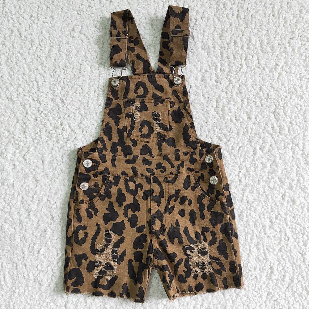 Western Baby Denim Shorts Overall Jumpsuits