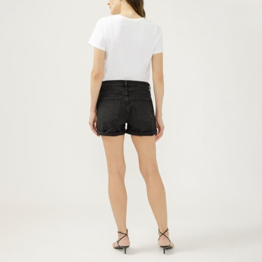 RELAXED BOYFRIEND SHORT BLACK product photo 2