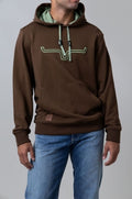 Fast Talker Hoodie Dark Brown