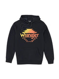 Wrangler Graphic Hoodie - Regular Fit - Jet Black